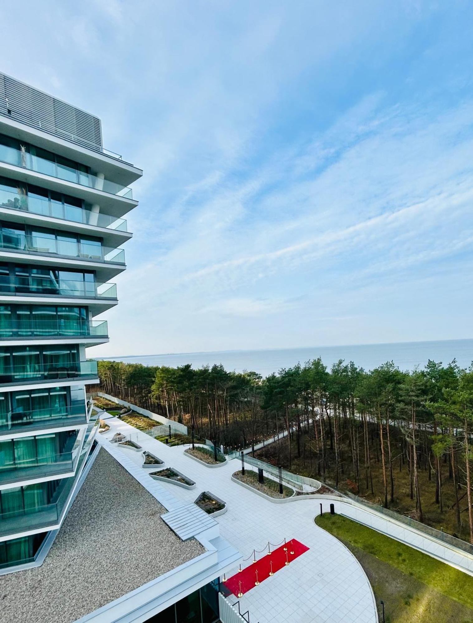 Wave - Aurum II Apartment - Front Sea View Miedzyzdroje Exterior foto