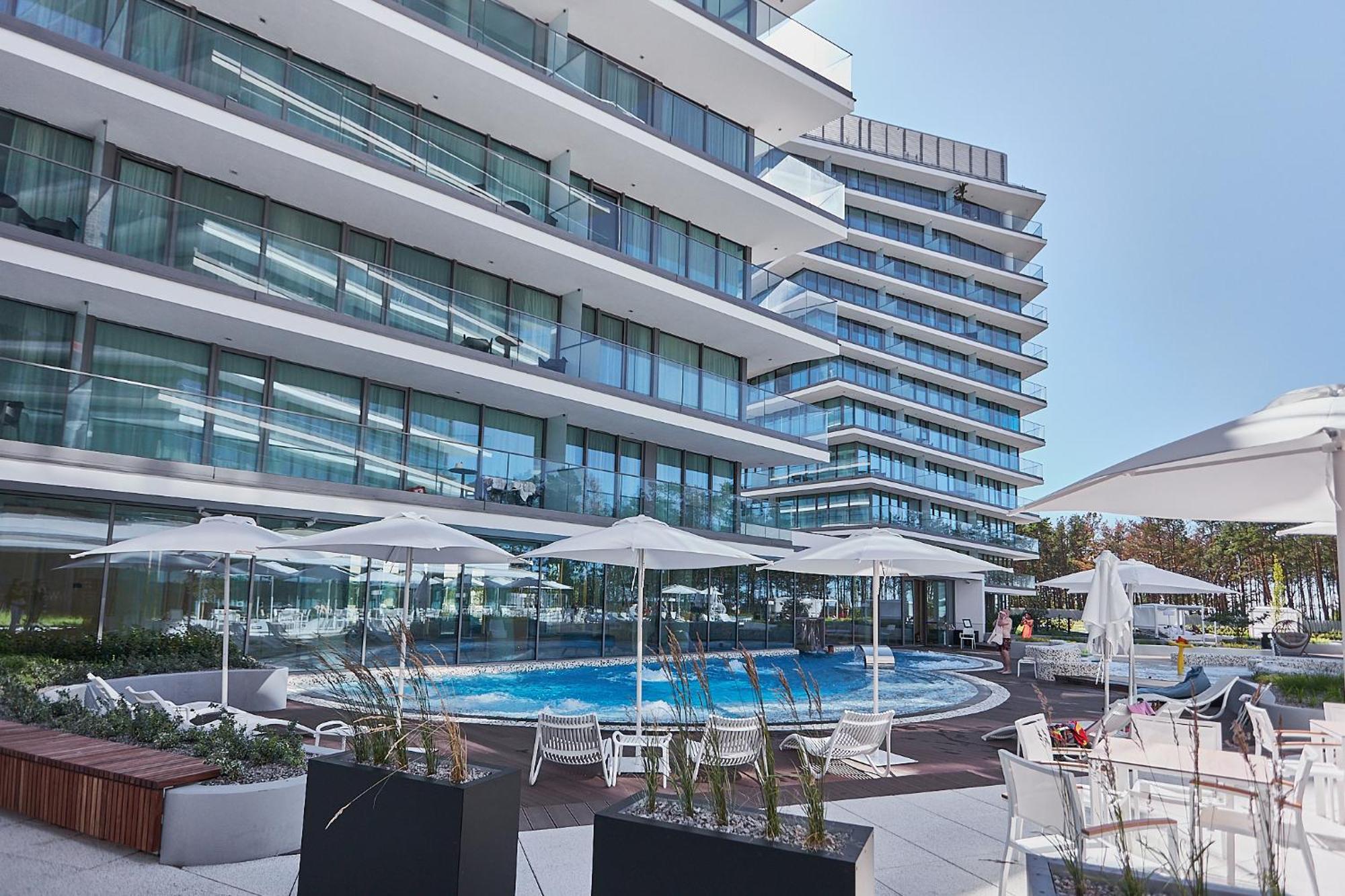 Wave - Aurum II Apartment - Front Sea View Miedzyzdroje Exterior foto