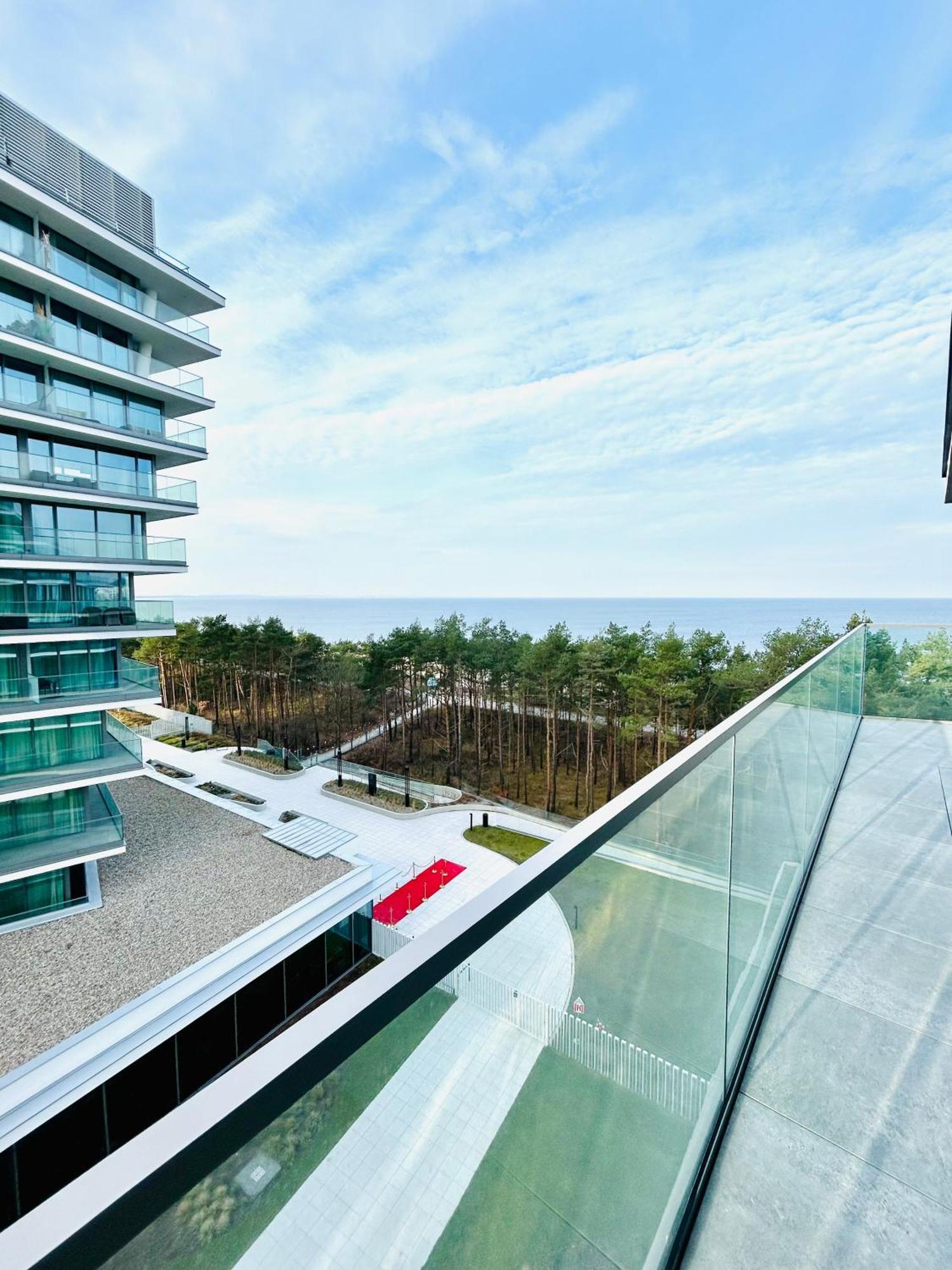 Wave - Aurum II Apartment - Front Sea View Miedzyzdroje Exterior foto