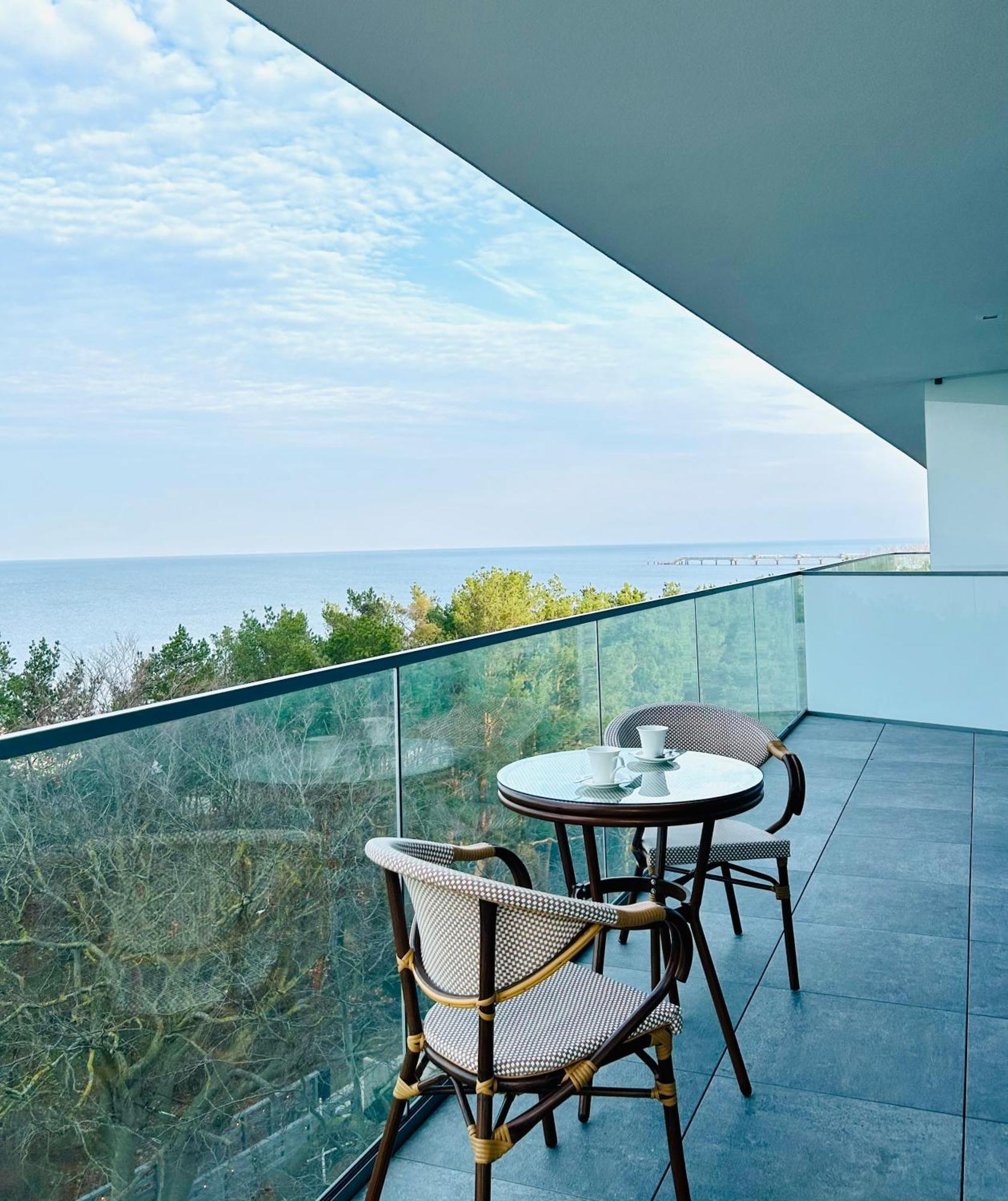 Wave - Aurum II Apartment - Front Sea View Miedzyzdroje Exterior foto